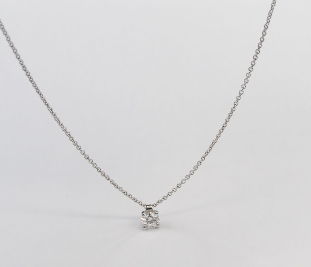 Punto Luce - Platino e Diamanti - Cod. G2365P2 - immagine 2