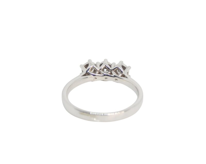 Anello Trilogy Doppio Incasso - Oro 18kt e Diamanti - immagine 3