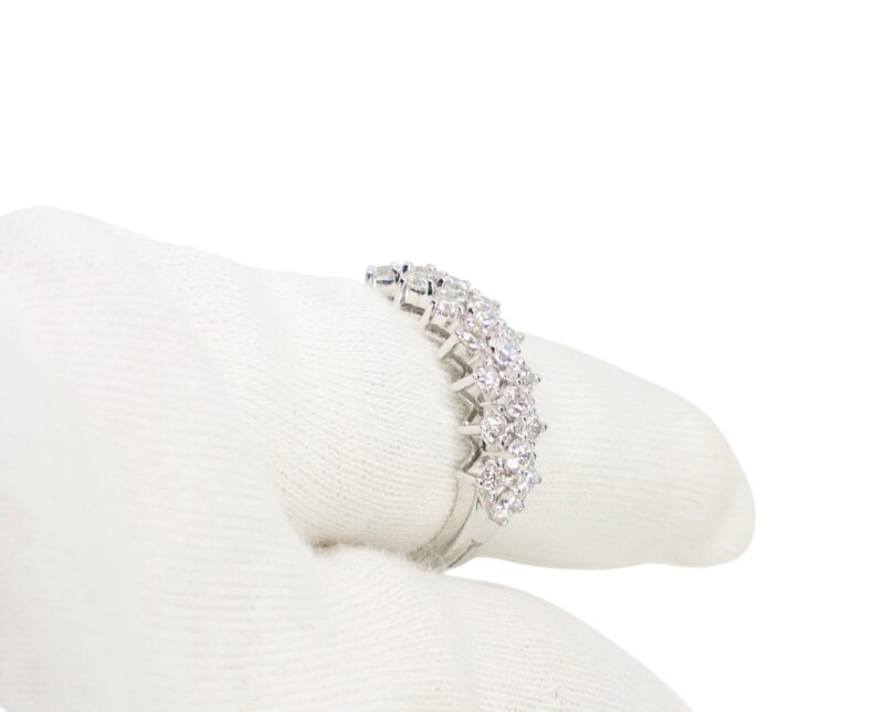 Anello Fascia  - Oro 18kt e Diamanti - immagine 2
