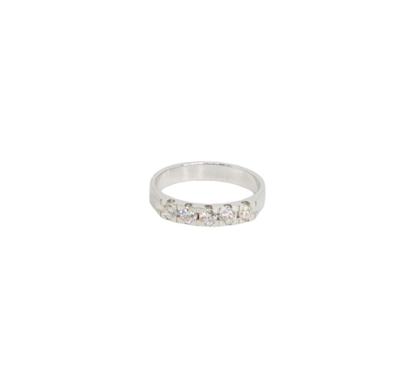 Anello Veretta  - Oro 18kt e Diamanti