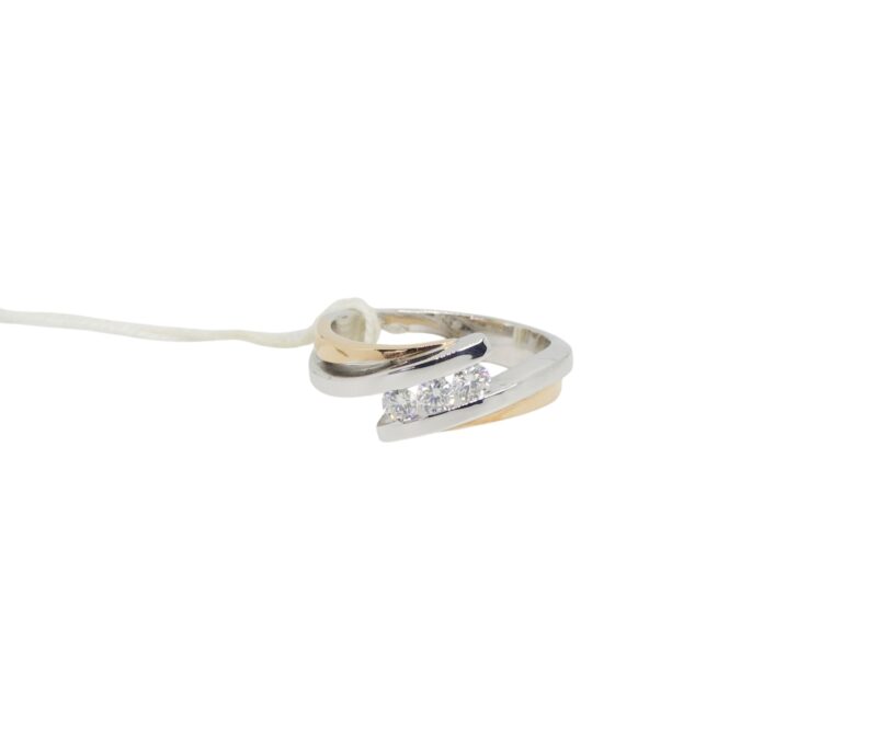 Anello Trilogy  - Oro 18kt e Diamanti