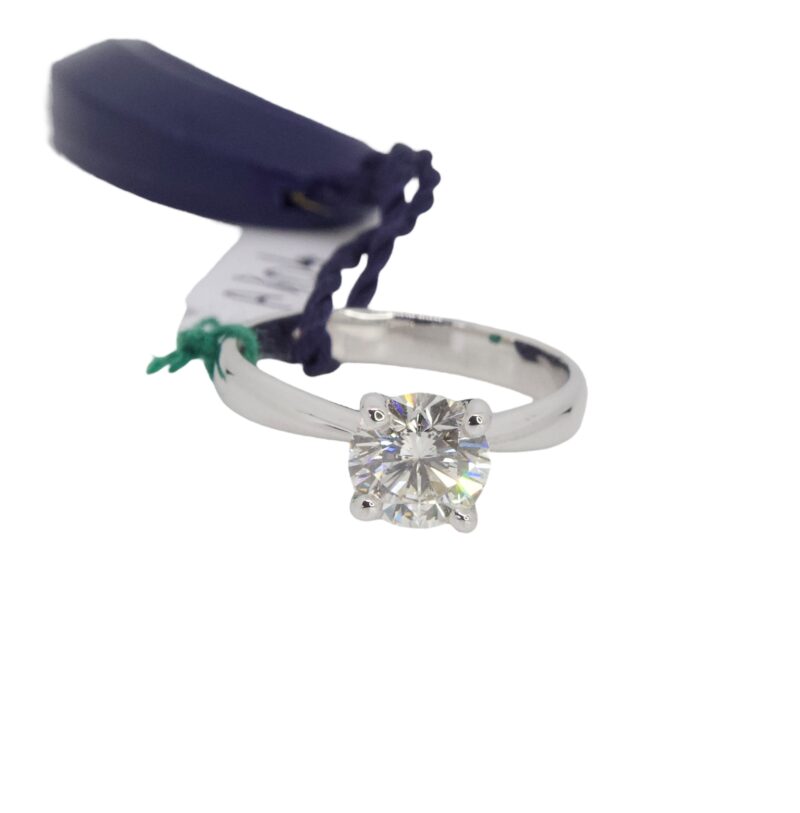 Anello Solitario - Oro 18kt e Diamanti - Ct 1,21 G  Vs'
