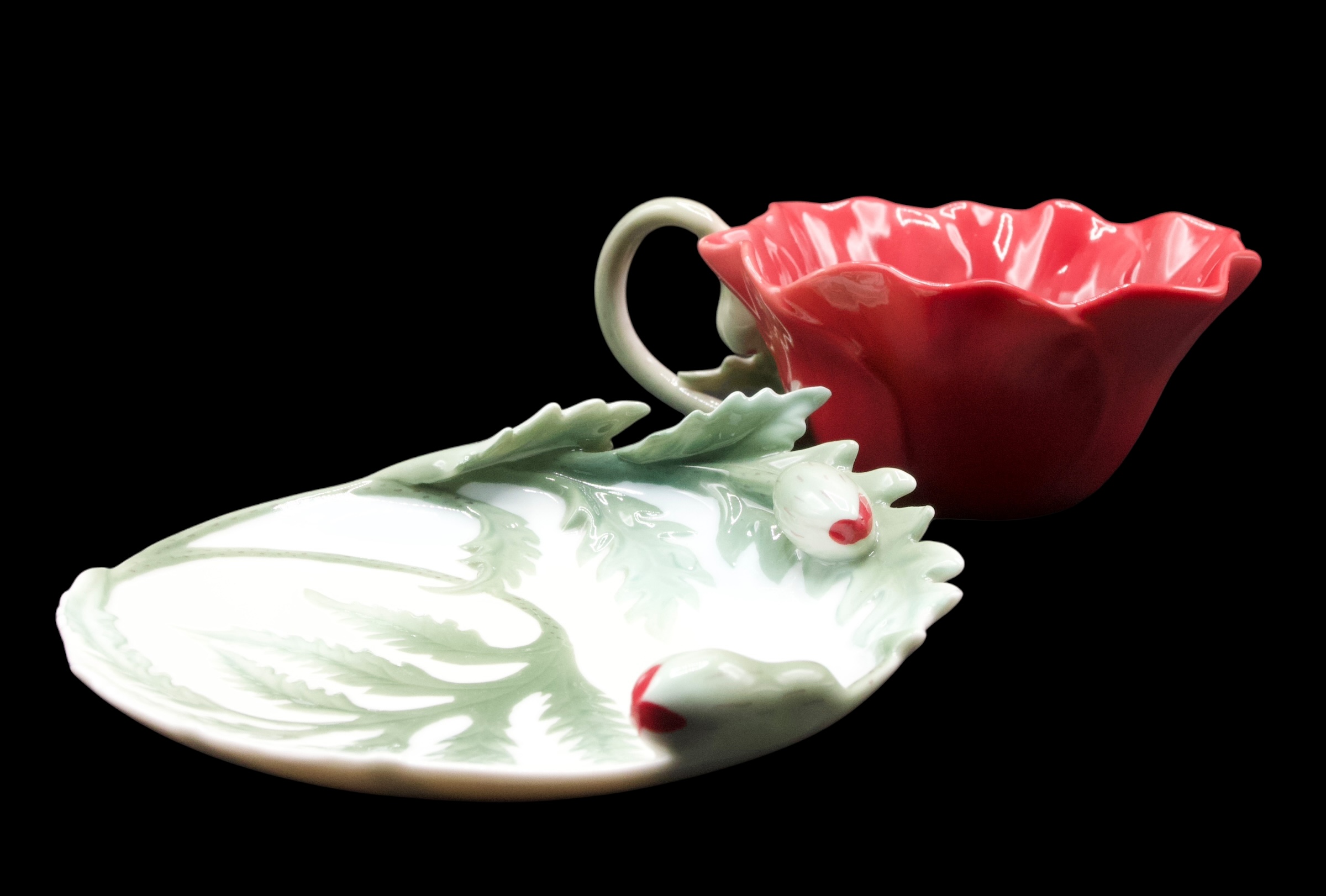 Tazzina caffè con Piattino Franz Porcelain Ref. FZ00799 - immagine 4